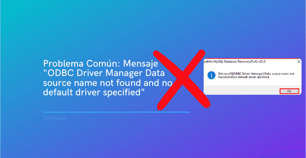 ODBC Driver Manager Data source name not found